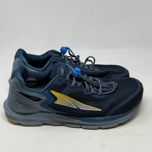 Altra Torin 5 Shoes Mens 11.5 Blue Mesh Trail Running Minimalist Sneakers - Picture 1 of 16